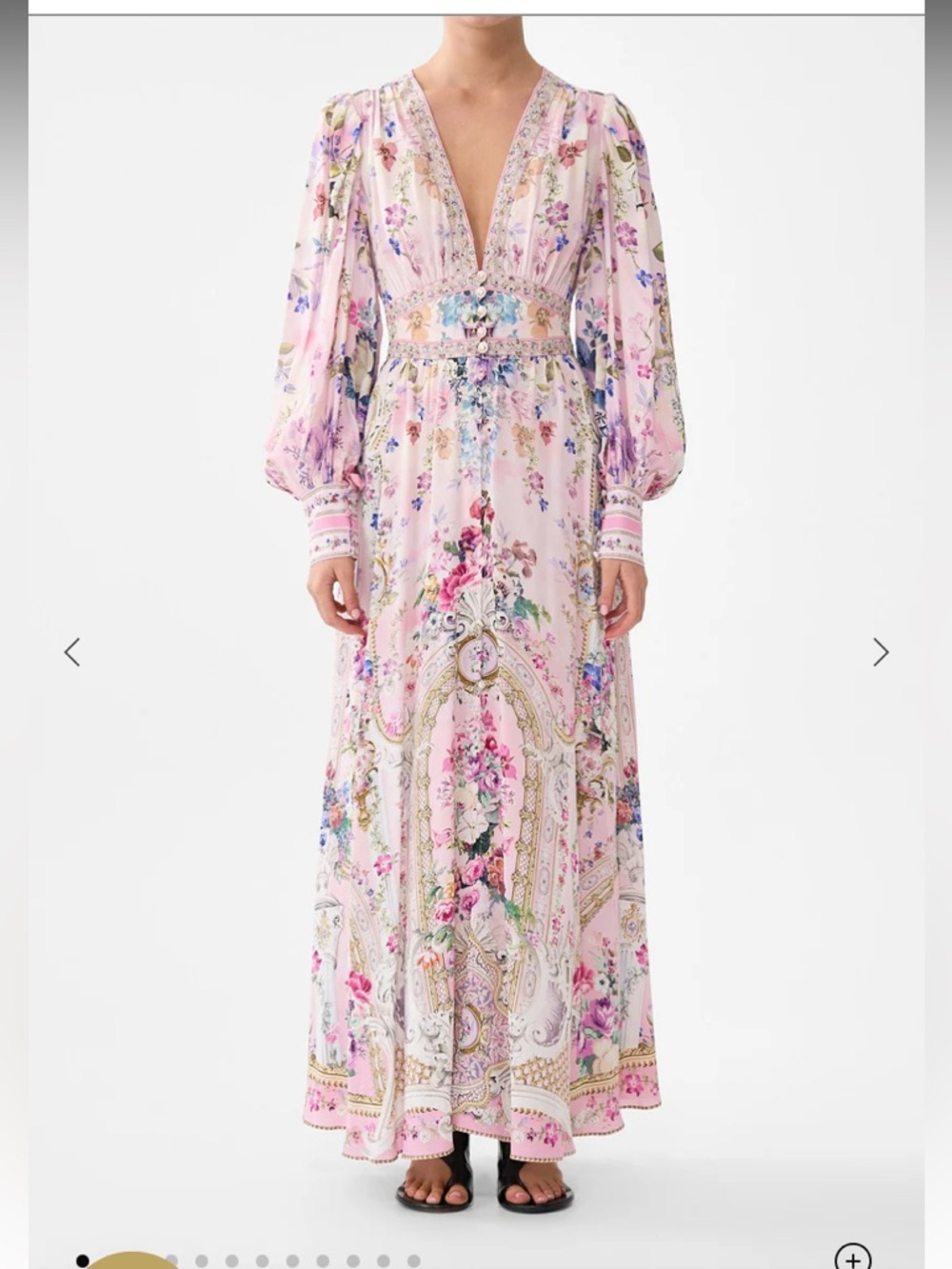 Camilla Palatial Pastels Dress M NWT